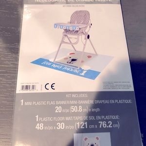 1 Year Old High Chair Birthday Kit